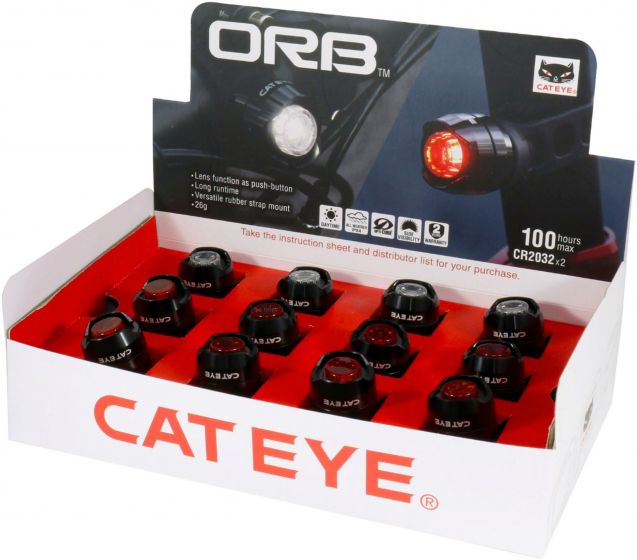 CatEye Orb Front & Rear Light Bulk Box
