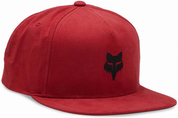 Fox Head Snapback Hat – Flame Red