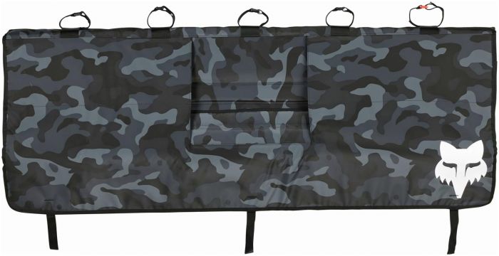 Fox Small Tailgate Cover – Black Camo