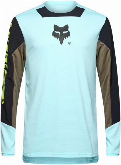 Fox Defend Elevated Long Sleeve Jersey – Light Blue