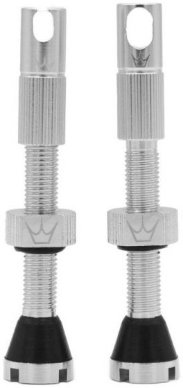 Peaty's X Chris King Tubeless MK2 Presta Valves – Silver