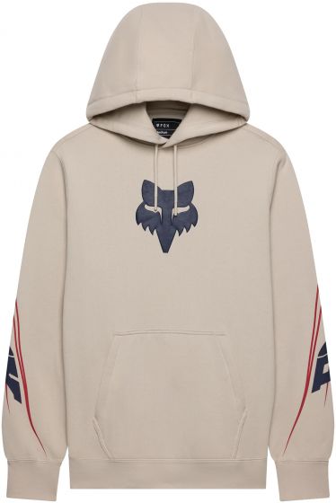 Fox Apex Fleece Pullover Hoodie – Chalk