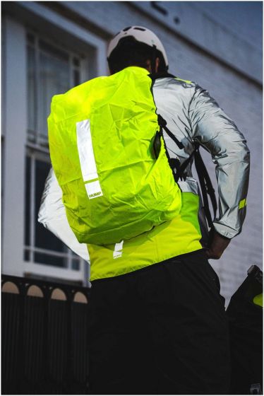 Hump Big Reflective Waterproof Backpack Cover – Hi-viz Yellow