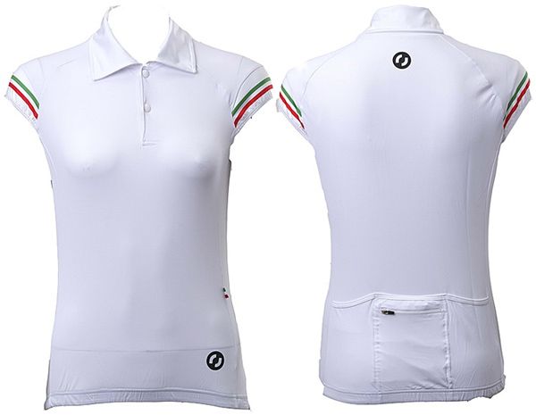 Ride Tricolore Bella Womens Sleeveless Jersey – White