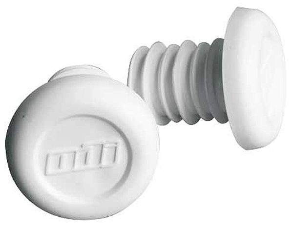 ODI Push-In Plug Bar Ends – White