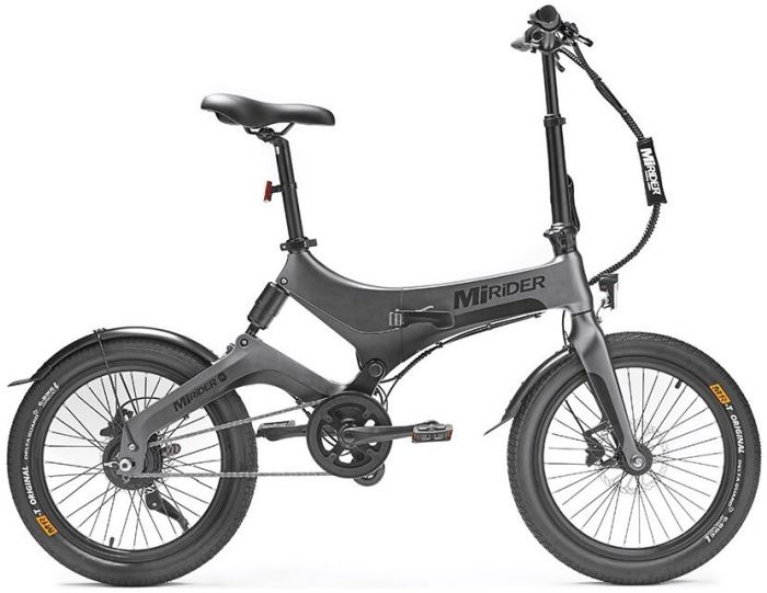 MiRider 20 Electric Folding Bike – Onyx Grey