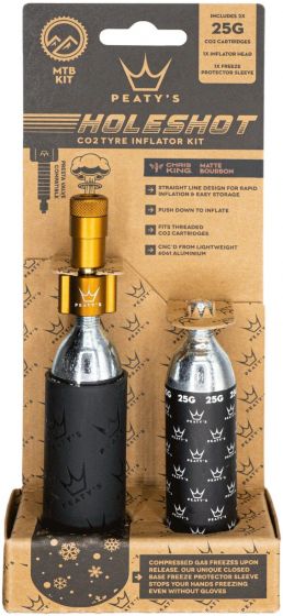 Peaty's Holeshot CO2 Tyre Inflator – Bourbon