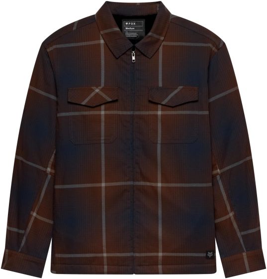 Fox Survivalist Fire Sasquatch Long Sleeve Shirt