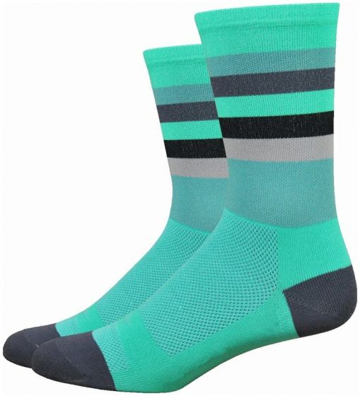 DeFeet Aireator Maverick Socks – Celeste / Graphite