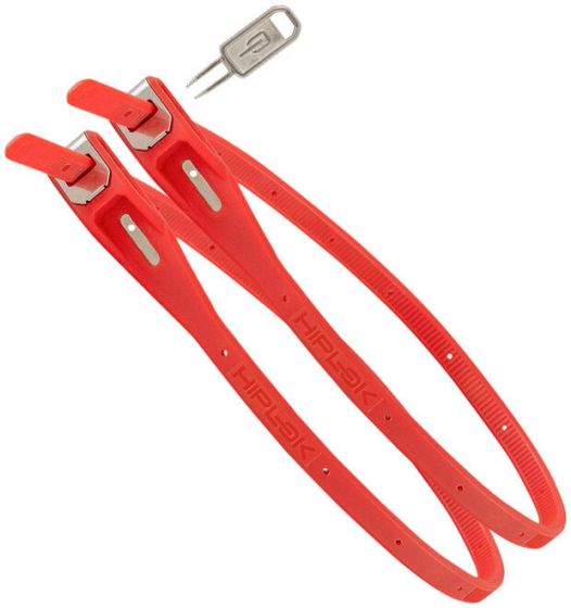 Hiplok Z LOK Armoured Reuseable Tie – Red