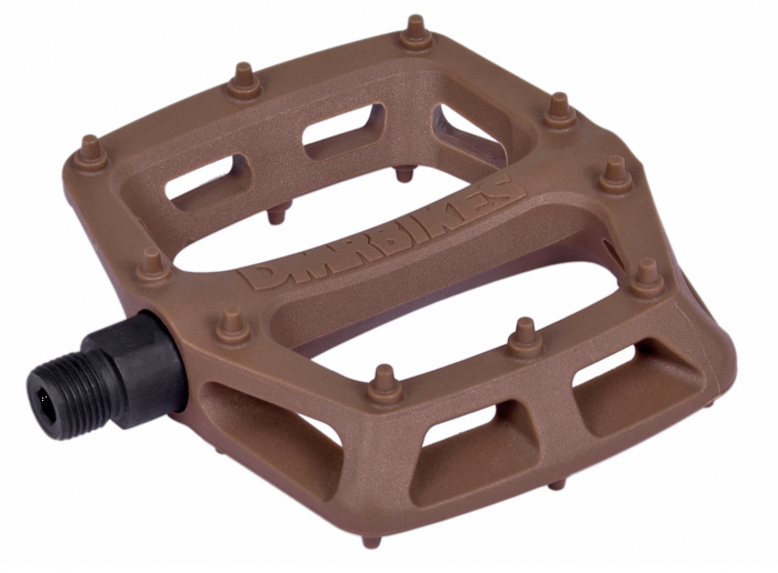 DMR V6 Flat Pedals – Earth Brown