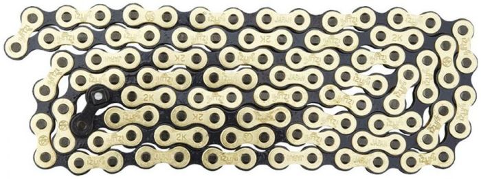 Izumi 410 Single Speed Chain – Gold / Black