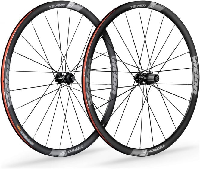 Vision Team 30 6 Bolt Clincher Disc 700c Wheelset