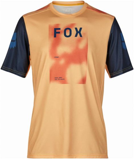 Fox Ranger Taunt Race Short Sleeve Jersey – Orange Sherbert