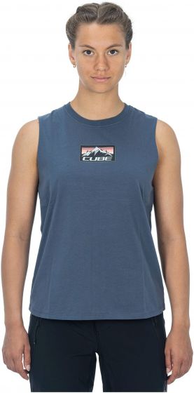 Cube Organic Tank Top Summit Womens T-Shirt