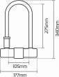 Oxford Magnum Duo Cable & D-Lock