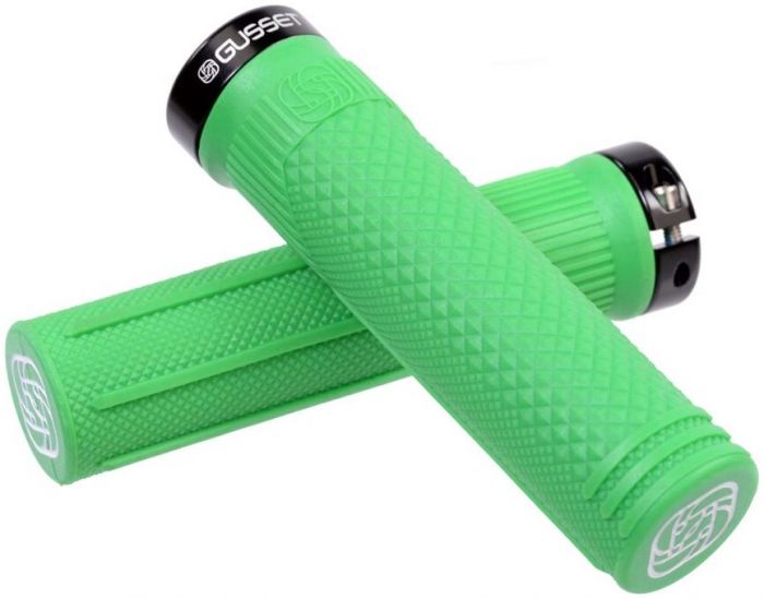 Gusset S2 Lock-On Grips – Green