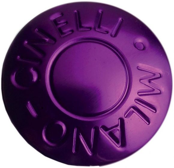 Cinelli Milano Alloy Bar End Plugs – Purple
