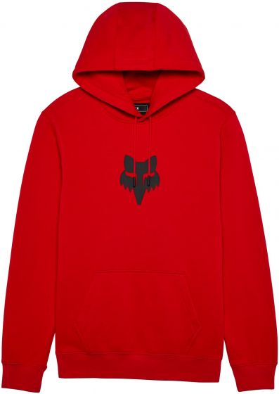 Fox Head Pullover Hoodie – Flame Red