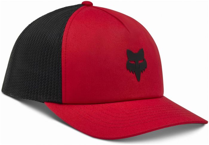 Fox Head Trucker Hat – Flame Red