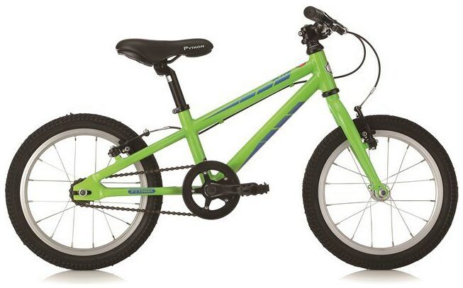 Python Elite Lightweight 16-Inch Kids Boys Bike – Green