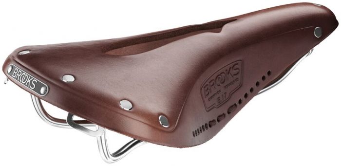 Brooks B17 Carved Saddle – Brown