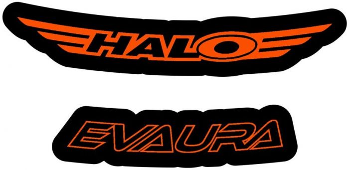 Halo Evaura Disc Rim Decals – Orange
