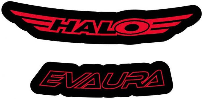 Halo Evaura Disc Rim Decals – Red
