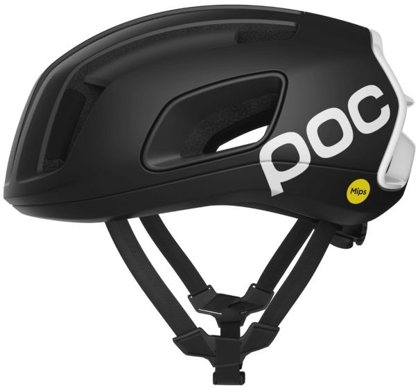 POC Cytal MIPS Helmet – Uranium Black Matt / Hydrogen White with Logo