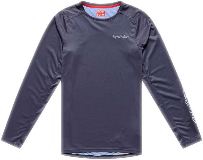 Troy Lee Skyline Pro Long Sleeve Jersey – Mono - Carbon