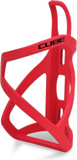 Cube HPP Left Side Cage – Matt Red / Glossy Black