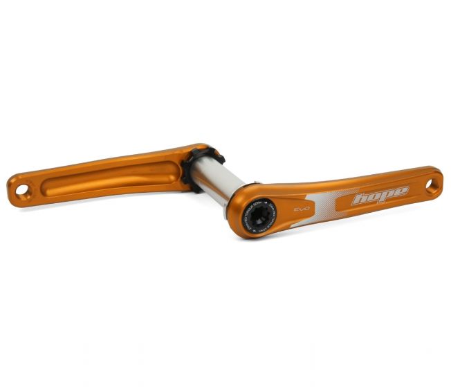 Hope EVO 68/73mm Crankset without Spider – Orange