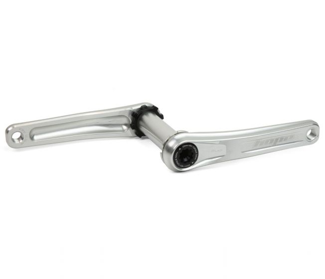 Hope EVO 68/73mm Crankset without Spider – Silver