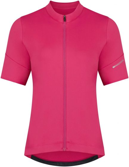 Madison Flux Womens Short Sleeve Jersey – Magenta Pink