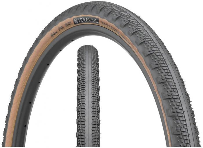 Teravail Washburn Durable 650b Tubeless Tyre – Black / Tan