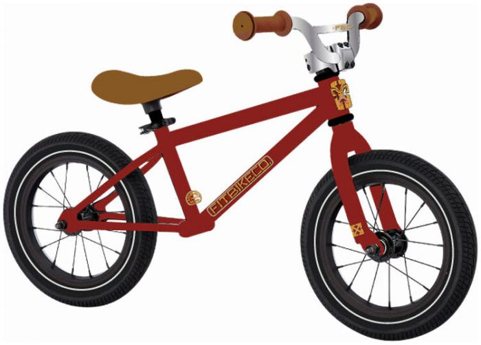 FIT Balance 2026 Kids BMX Bike – Tiki Red