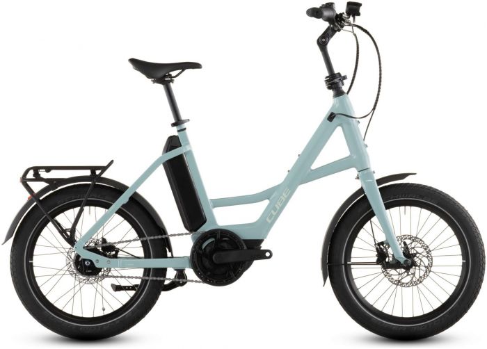 Cube Compact Hybrid Comfort 545 2026 Electric Bike – Sky Light Blue / Blue