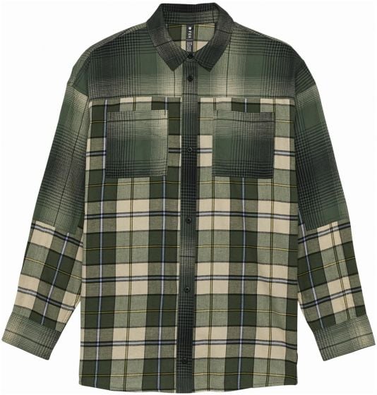 Fox Womens Oversized Flannel Shirt