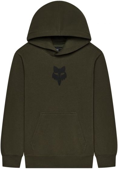 Fox Legacy Youth Pullover Hoodie – Olive Green