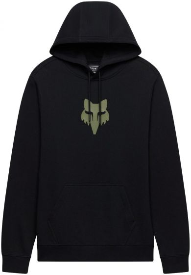 Fox Head Pullover Hoodie – Black / Green