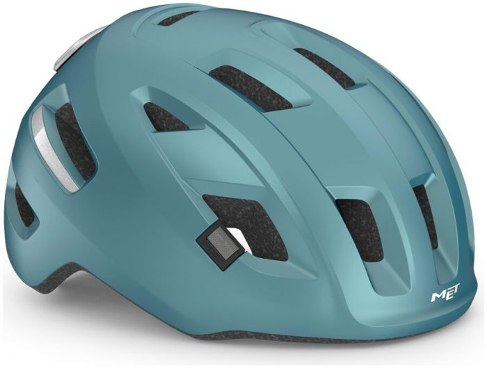 MET E-Mob Helmet – Teal / Black