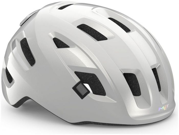 MET E-Mob Helmet – White