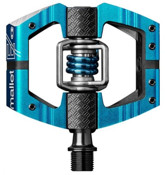 Crank Brothers Mallet E Pedals – Blue