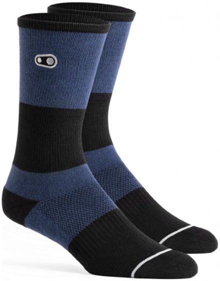 Crank Brothers Icon Casual Socks – Navy / Black