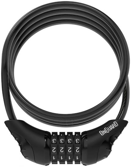 OnGuard Neon Combo Coil 8409 12mm Cable Lock