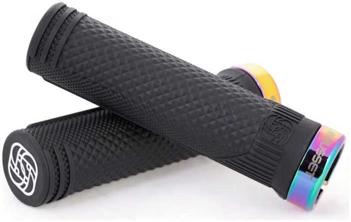 Gusset S2 Extra Soft Oil Slick Lock-On Grips