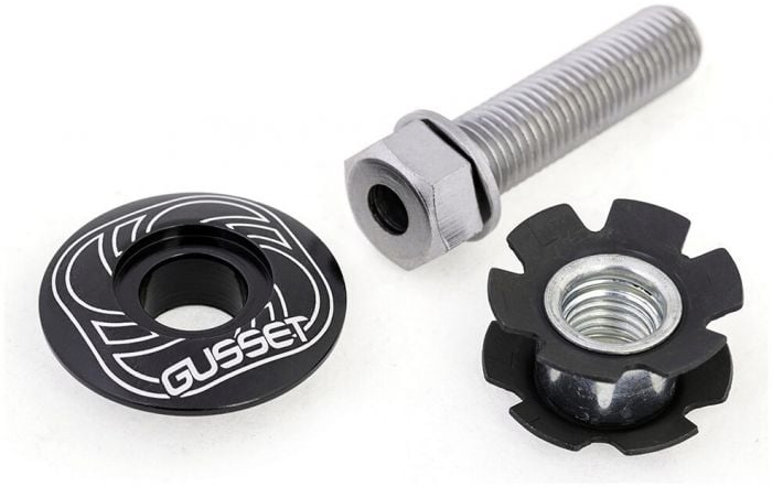 Gusset Hole-in-the-Head Star Nut & Top Cap