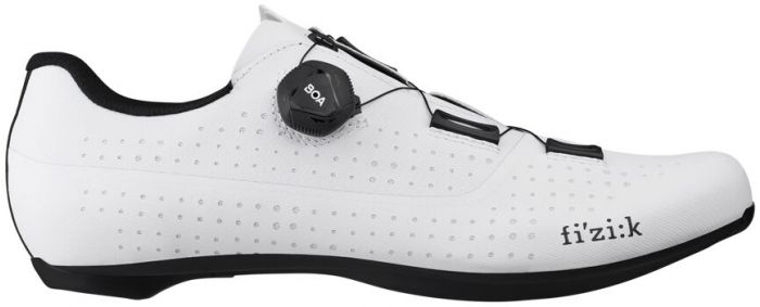 Fizik R4 Tempo Overcurve Wide Road Shoes – White / Black