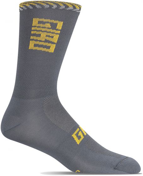 Giro Comp Racer High Rise 2025 Socks – Dark Grey