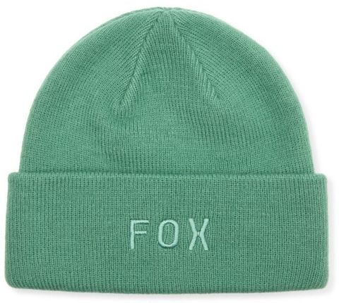 Fox Wordmark Beanie – Pine Green